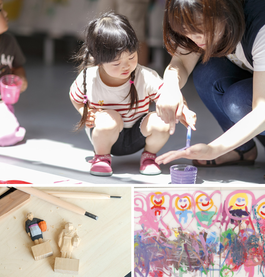 自由に、たのしく、美術にふれてみよう― 自由に、たのしく、美術にふれてみよう―