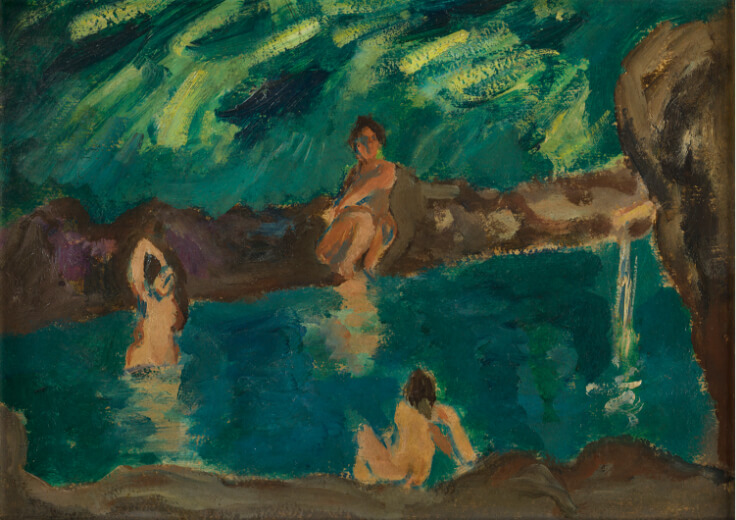 《浴女》