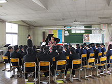 【レポート】上田市立第五中学校 アウトリーチ