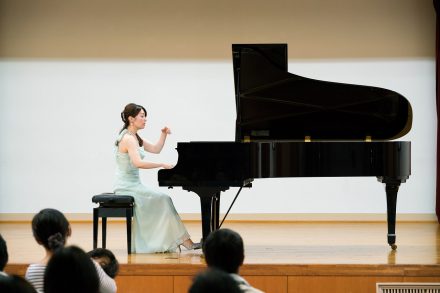 【レポート】新居由佳梨ピアノコンサート in 青木村