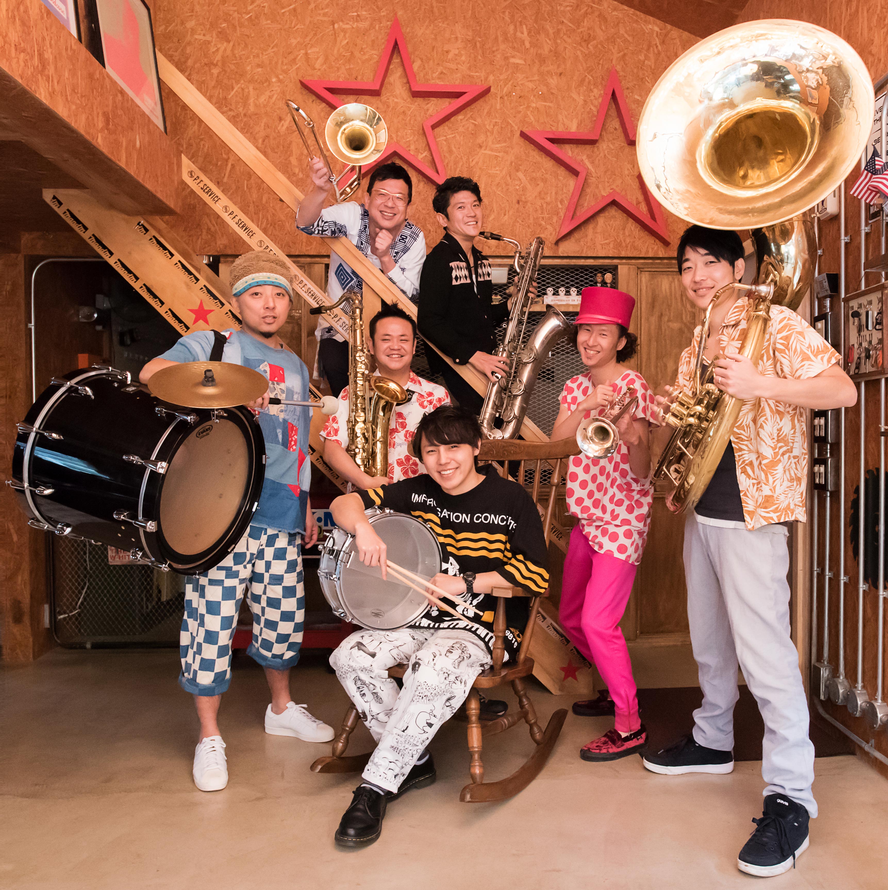 BLACK BOTTOM BRASS BAND 上田城跡公園パレード&ミニLIVE!