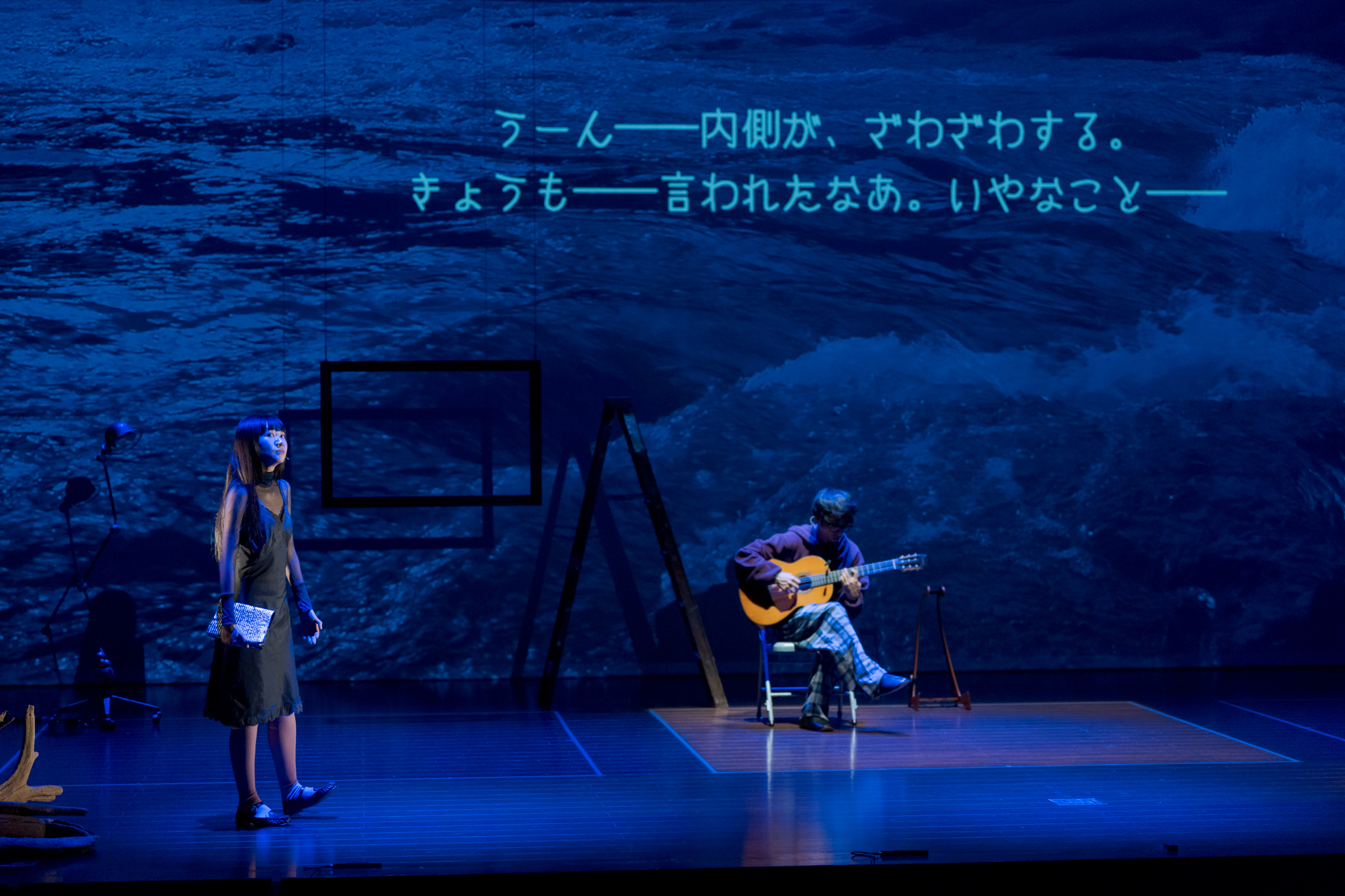 【レポート】レジデント・アーティスト事業　マームとジプシー『線に宿る　点を巡る　夜を歩く』